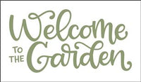 8196 - welcome to the garden - The Stencilsmith