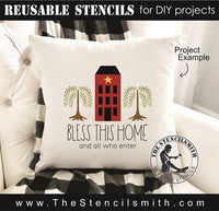 8305 - Bless this home and all who enter - The Stencilsmith
