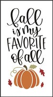 8349 - fall is my favorite - The Stencilsmith