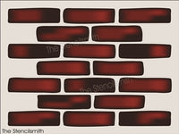 8665 - Brick (large repeating pattern) - The Stencilsmith