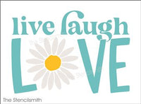 8683 - live laugh love - The Stencilsmith