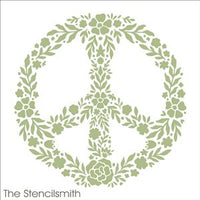 8695 - Peace wreath - The Stencilsmith