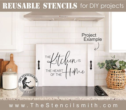 8728 - the kitchen is the heart - The Stencilsmith