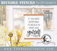 8822 - if you need something to believe in - The Stencilsmith