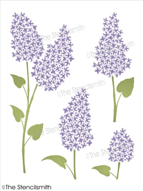 8862 Lilac stencil - The Stencilsmith