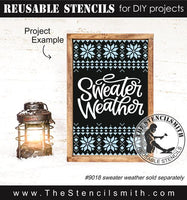 7817 - Snowflake sweater - The Stencilsmith