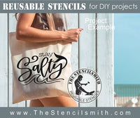 8867 stay salty stencil - The Stencilsmith