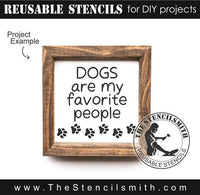 8890 Dog collection sheet stencil - The Stencilsmith