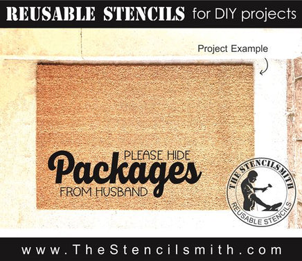 8902 please hide packages stencil - The Stencilsmith