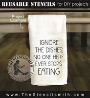 8948 Kitchen Phrase stencil - The Stencilsmith