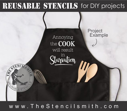 8950 Kitchen Phrase stencil - The Stencilsmith