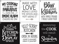 8950 Kitchen Phrase stencil - The Stencilsmith