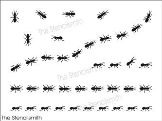 ants stencil