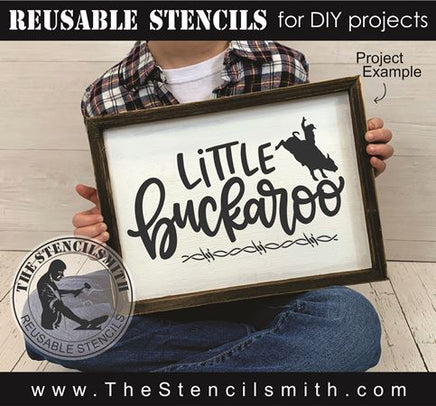 8982 Little Buckaroo stencil - The Stencilsmith