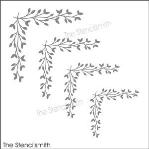 8995 decorative corners stencil - The Stencilsmith