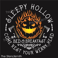 9006  Sleep Hollow B&B stencil - The Stencilsmith