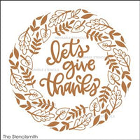 9014 - let's give thanks stencil - The Stencilsmith