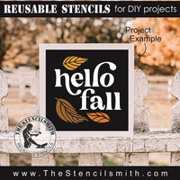 9022 Fall mini stencils - The Stencilsmith