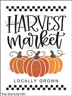 9026 Harvest Market stencil - The Stencilsmith