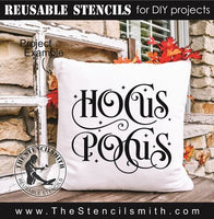 9028 Hocus Pocus Stencil - The Stencilsmith