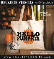 9029 hello pumpkin stencil - The Stencilsmith