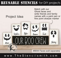 9052 Fall Family sheet stencil - The Stencilsmith