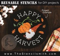 9097 Happy Harvest gnome stencil - The Stencilsmith