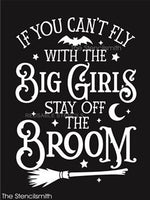 9100 If you can't fly with the big girls stencil - The Stencilsmith