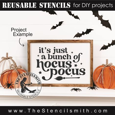 9101 it's just a bunch of hocus pocus stencil - The Stencilsmith