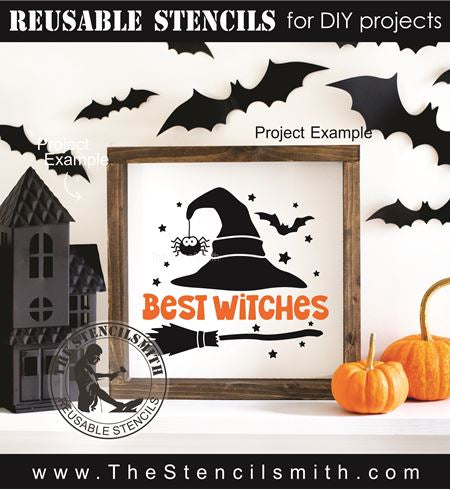 9122 best witches stencil - The Stencilsmith