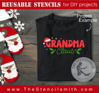 9161 Grandma Claus mix-match stencil - The Stencilsmith