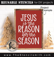 9222 Jesus is the reason stencil - The Stencilsmith