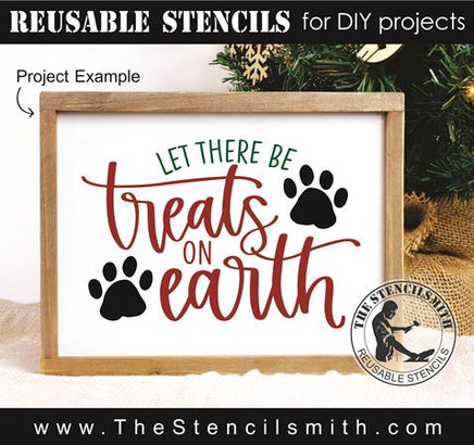 9224 let there be treats on earth stencil - The Stencilsmith