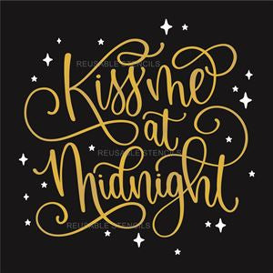 9234 kiss me at midnight stencil - The Stencilsmith