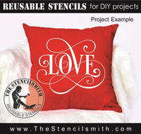 9266 LOVE stencil - The Stencilsmith