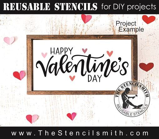 9271 Valentine mini stencils