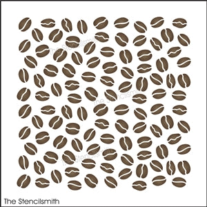 9304 coffee bean stencil - The Stencilsmith