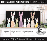9319 mandala bunnies stencil - The Stencilsmith