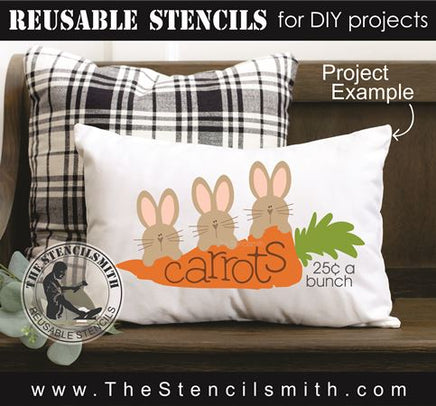 9355 carrots stencil - The Stencilsmith