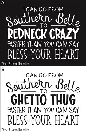 9368 I can go from Southern Belle to stencil - The Stencilsmith