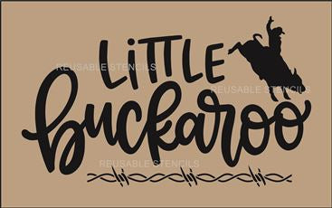 8982 Little Buckaroo stencil - The Stencilsmith