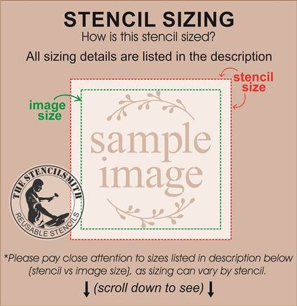 6218 - Halloween Faces - 5pc stencil set - The Stencilsmith