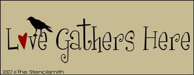 Love Gathers Here - The Stencilsmith