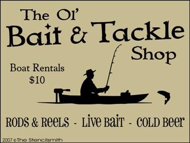 The Ol' Bait & Tackle Shop - The Stencilsmith