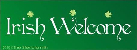 1054 - Irish Welcome - The Stencilsmith