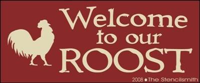 Welcome to our ROOST - The Stencilsmith