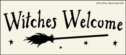 Witches Welcome - The Stencilsmith