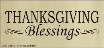 109 - Thanksgiving Blessings - The Stencilsmith