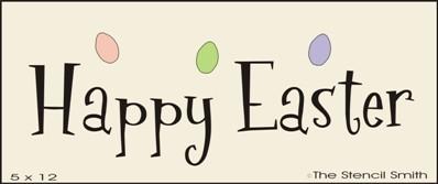 Happy Easter (eggs) - The Stencilsmith