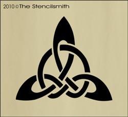 1119 - Triquetra Celtic Knot - The Stencilsmith